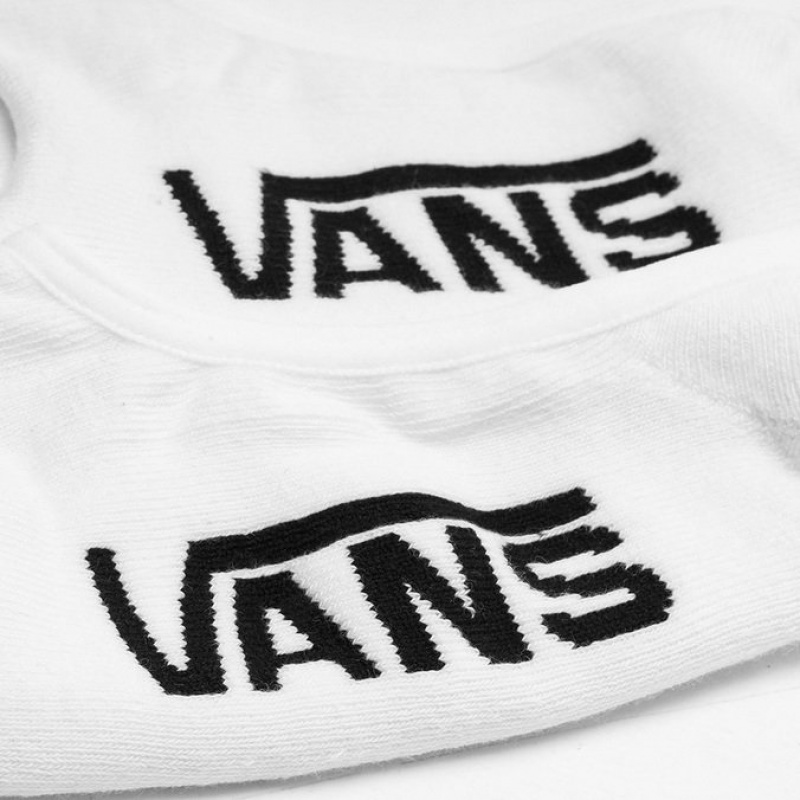 Meia Vans Class Super No Show Pk3 36-40 Branco